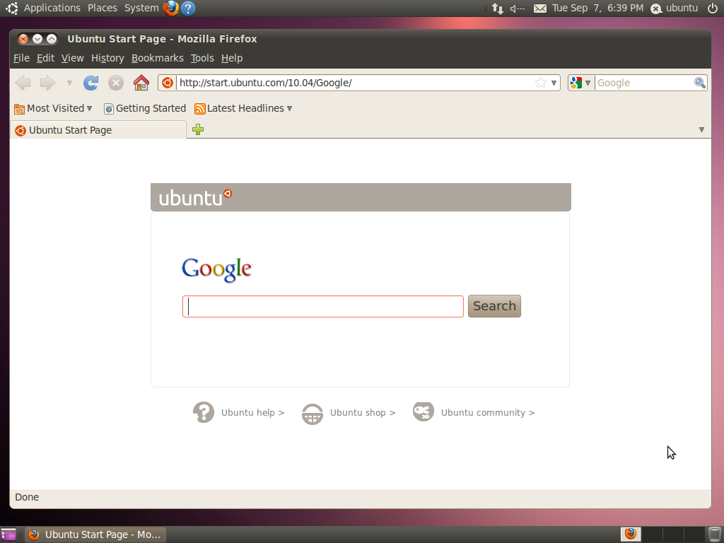 web browser