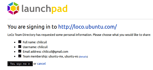 login